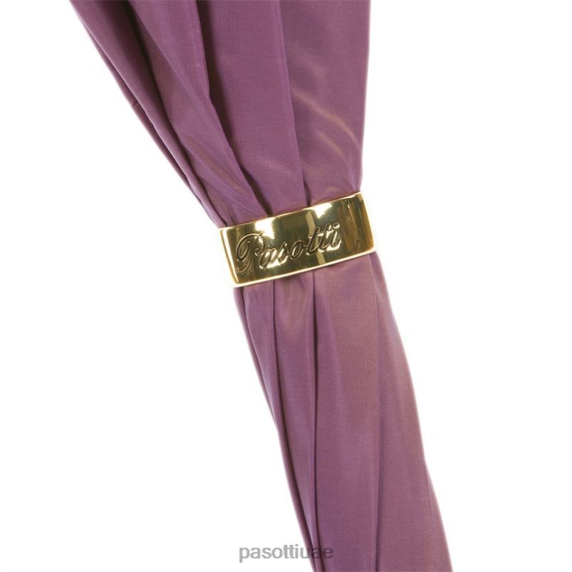 مظلة | 189 56896-1 u14pf - مظلة أرجوانية مع ورود مطبوعة من الداخل، قماش مزدوج PASOTTI Z446V373